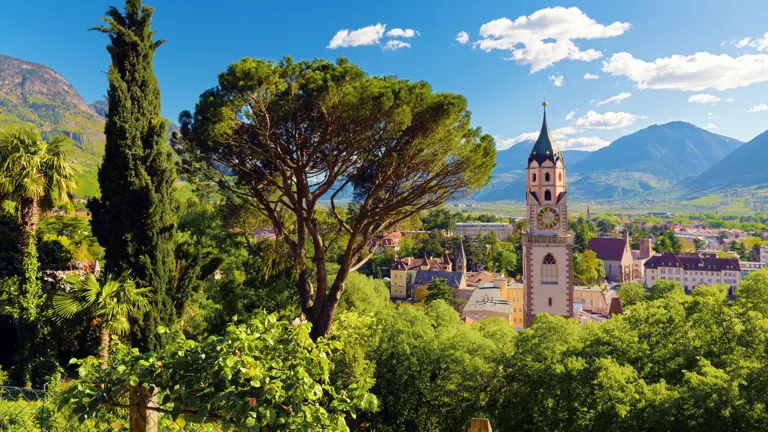 A scenic view of a landscape