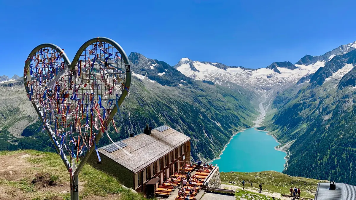 Mayrhofen Olpererhuette View of Schlegeis Reservoir Copyright Manuel Daum