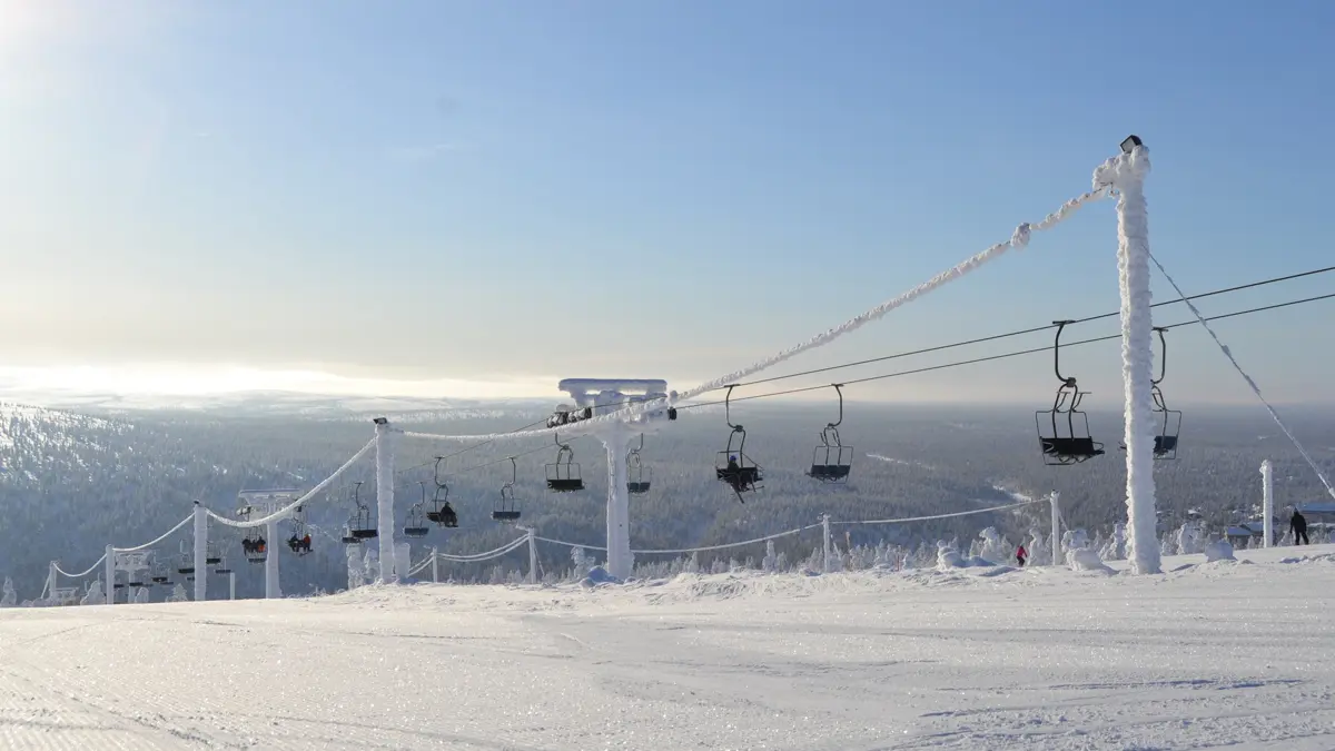 Saariselka Finland Ski Resort 9