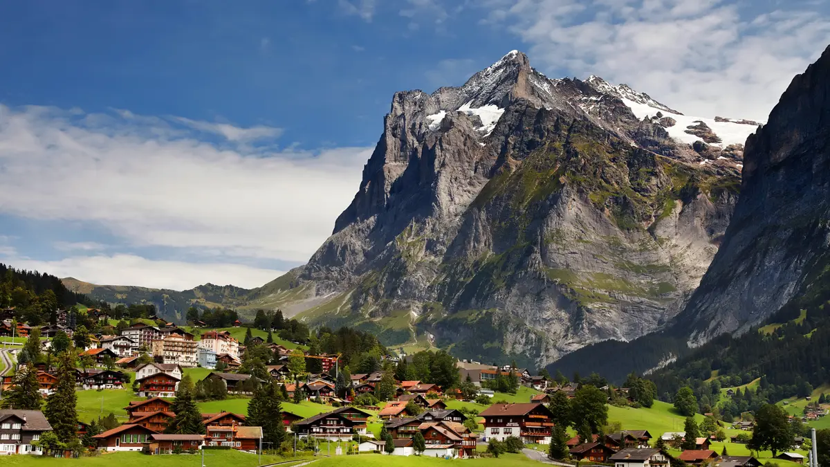 Grindelwald Village View