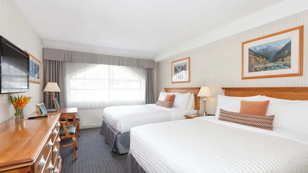 Listel Hotel Whistler Deluxe Room Two Queen Beds [6]