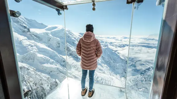 Chamonix France Aiguille Du Midi Viewpoint