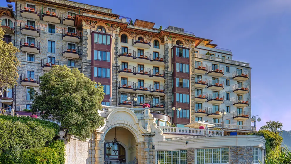 Hotel Excelsior Palace, Portofino Coast, Liguria, Entrance