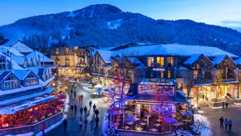 Crystal Lodge Whistler Exterior