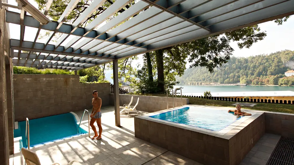 Hotel Rikli Balance Lake Bled Outdoor Pool [1]