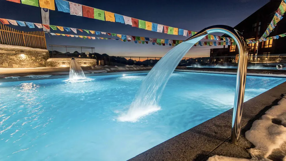 Apart Hotel Eden Les Arcs Outdoor Pool