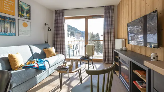 Typical apartment lounge