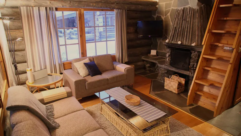 Yllas Log Cabins Yllas Revontuli C6 Lounge [8]