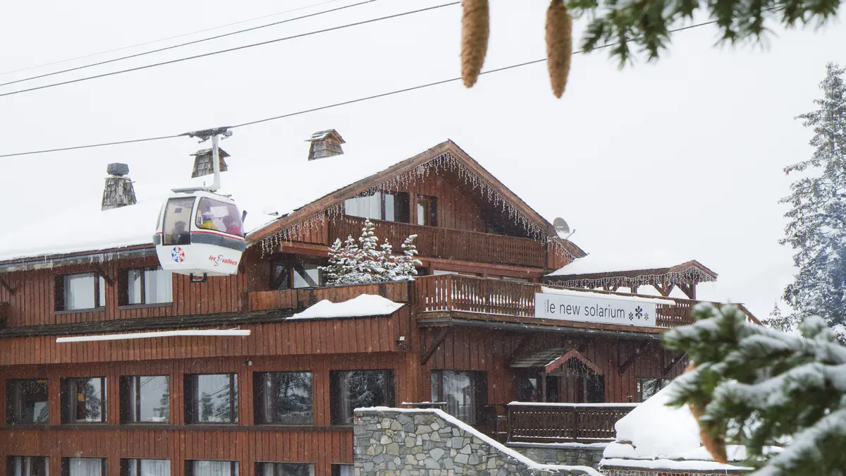 Hotel New Solarium Courchevel Exterior
