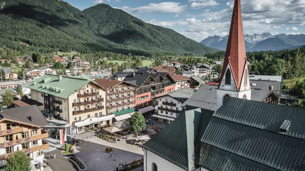 Post Hotel Seefeld And Spa Seefeld Aerial View [9]