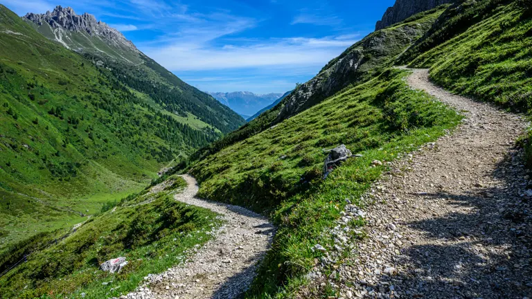 A scenic view of a landscape