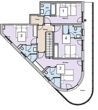 Chalet Rendl Floor Plan Room Numbers 2