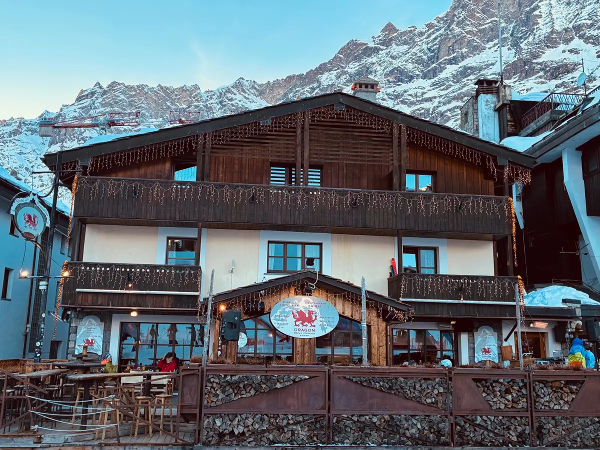 Cervinia Dragon External View