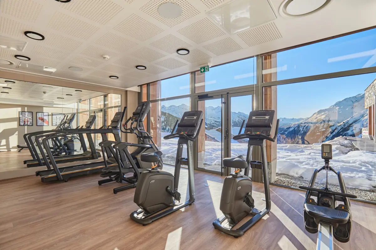 Hotel Lecrin Blanc La Rosiere Fitness Room