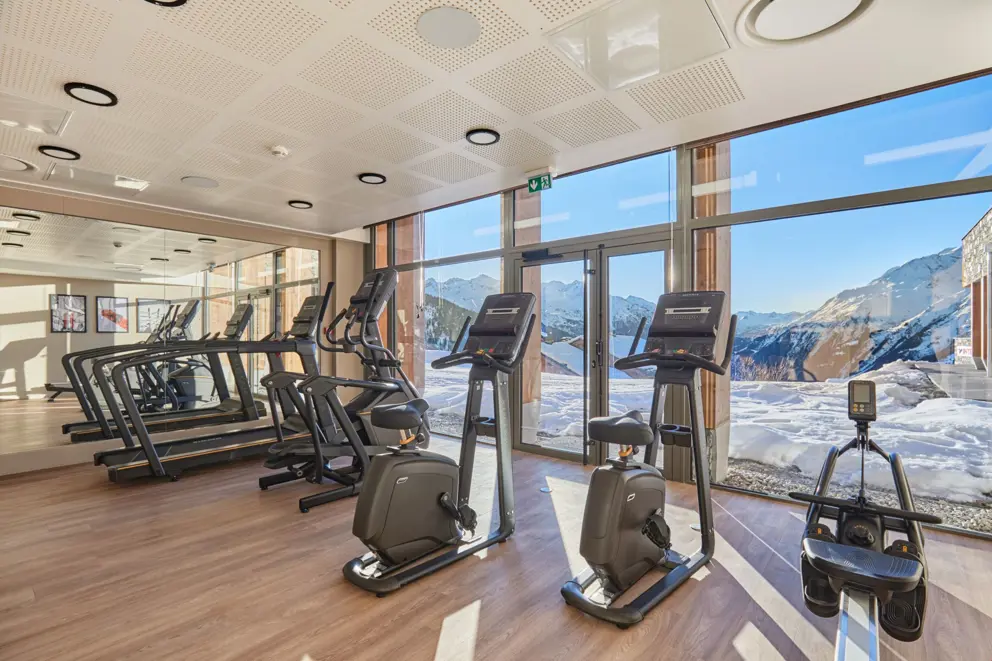 Hotel Lecrin Blanc La Rosiere Fitness Room
