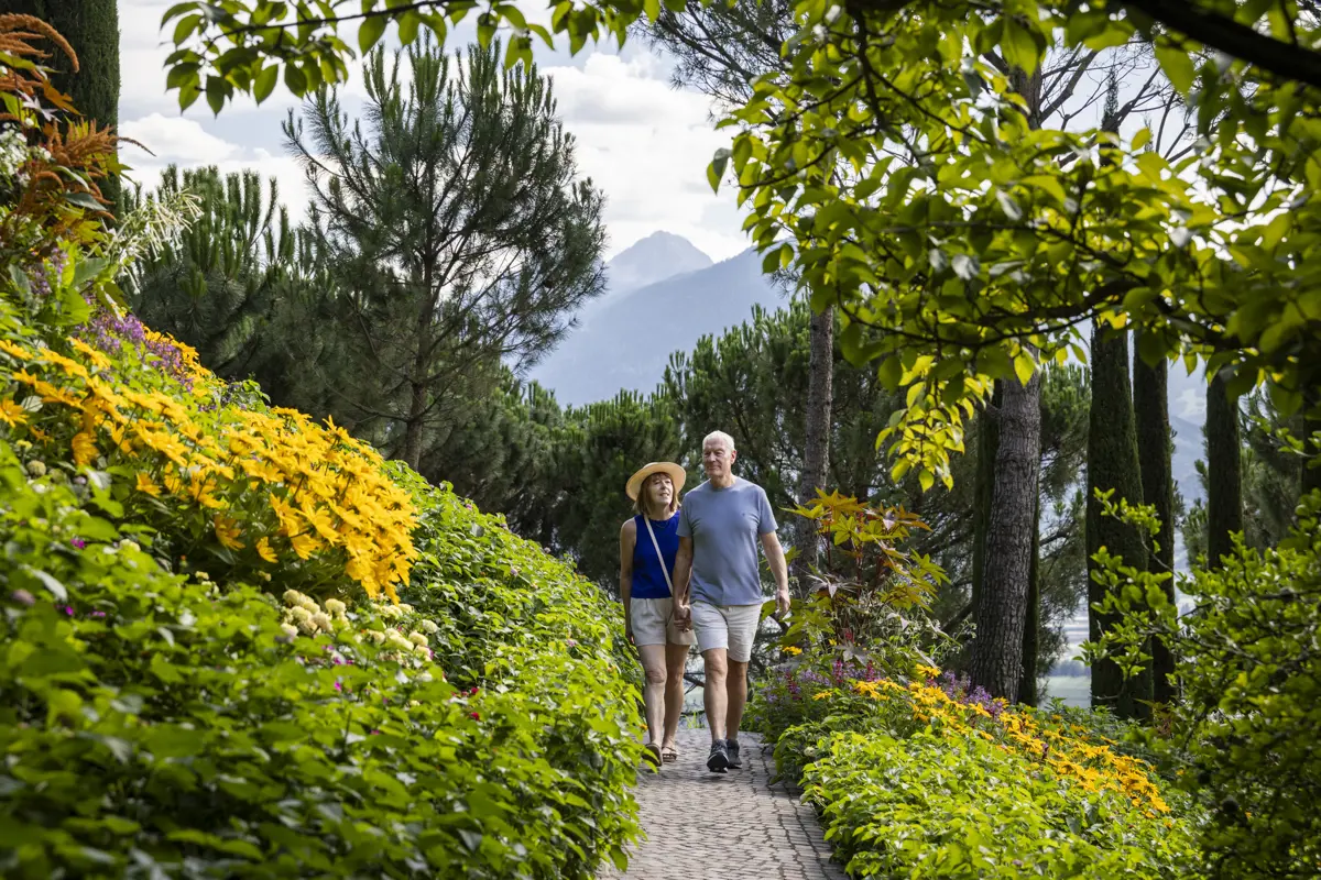 Merano, South Tyrol, Italy, Leisurely Walking