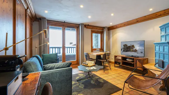 Two bedroom suite with fireplace