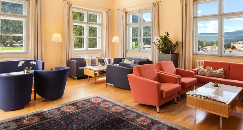 Hotel Tre Cime Drei Zinnen Dolomites Italy Lounge 2