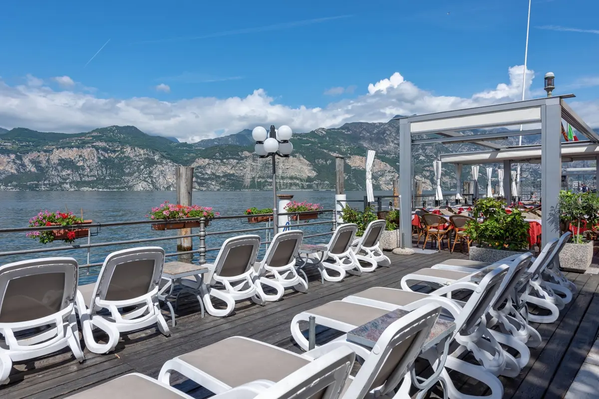 Hotel Malcesine, Lake Garda, Sun Terrace