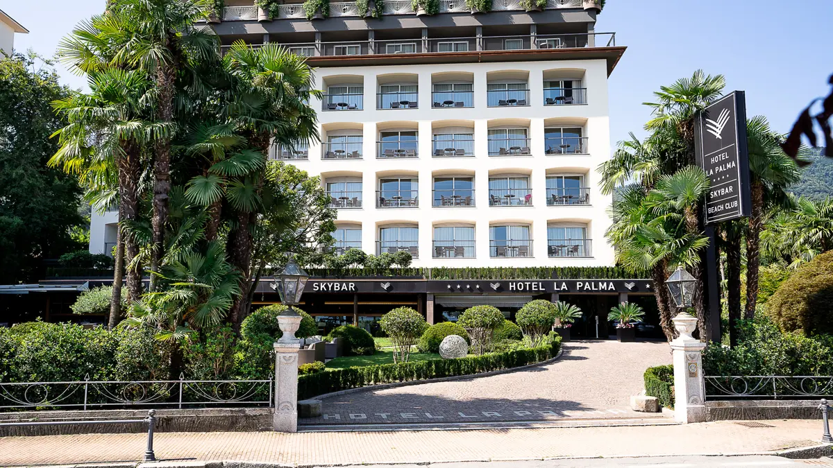 Hotel La Palma Stresa Front Exterior