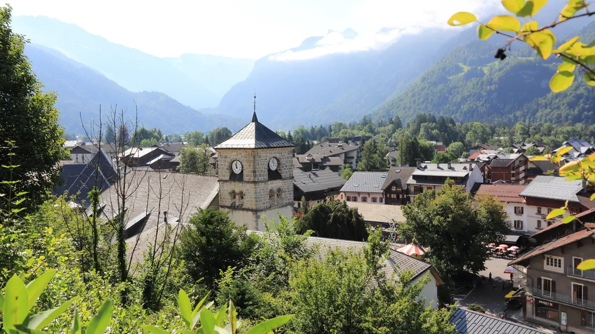 Samoens village from above