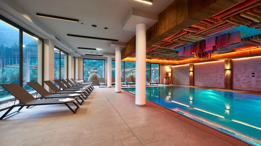 Gartenhotel Daxer Pool and Relaxation Area