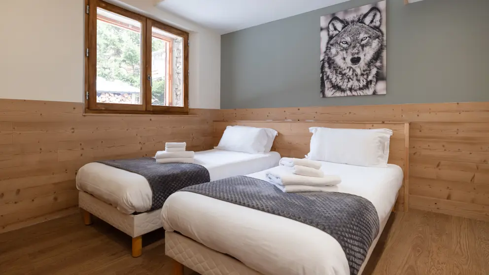Chalet La Bergerie Bedroom Three [2]