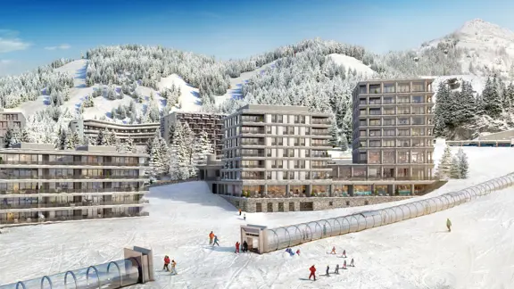 Hotel Alhena Flaine Exterior