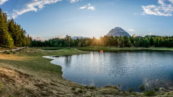 Seefeld 3 Lakes Walk Lottensee Panorama Copyright Region Seefeld Stefan Wolf