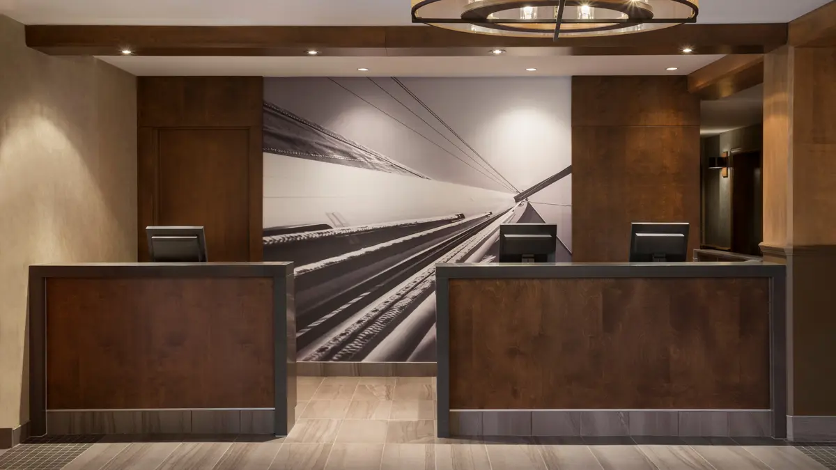Marriott Residence Inn Apartments Mont Tremblant Reception