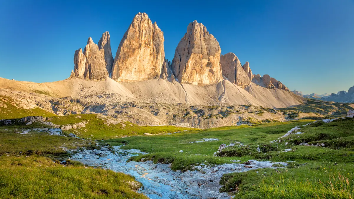 Tre Cime Di Lavaredo Dolomites Italy