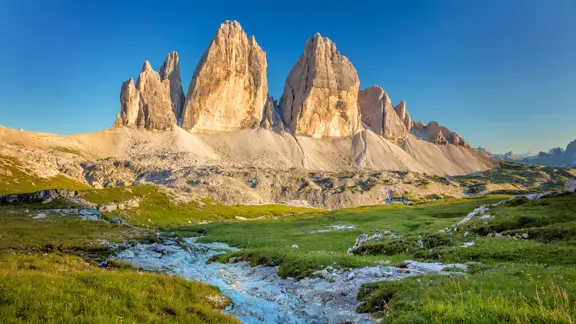 Tre Cime Di Lavaredo Dolomites Italy