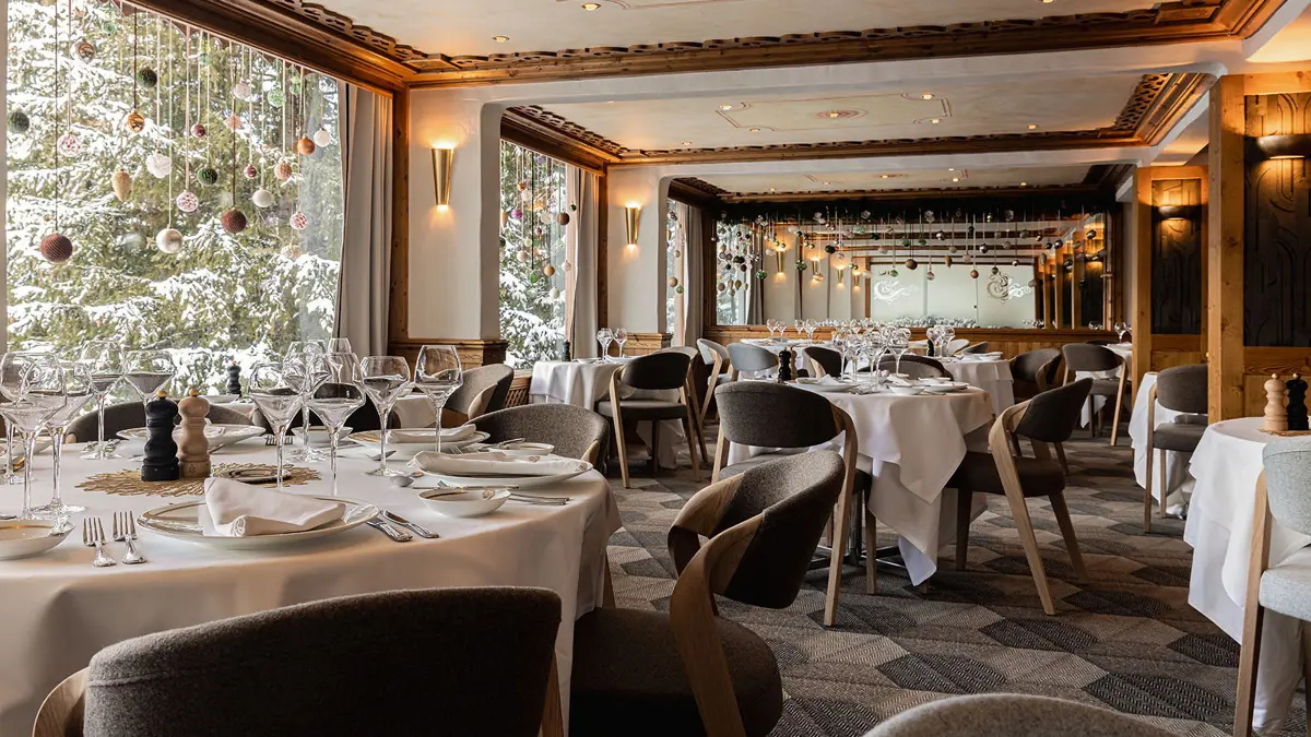 Hotel Les Sherpas Courchevel Restaurant 