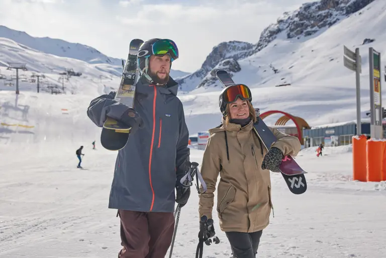 A scenic view of a landscape