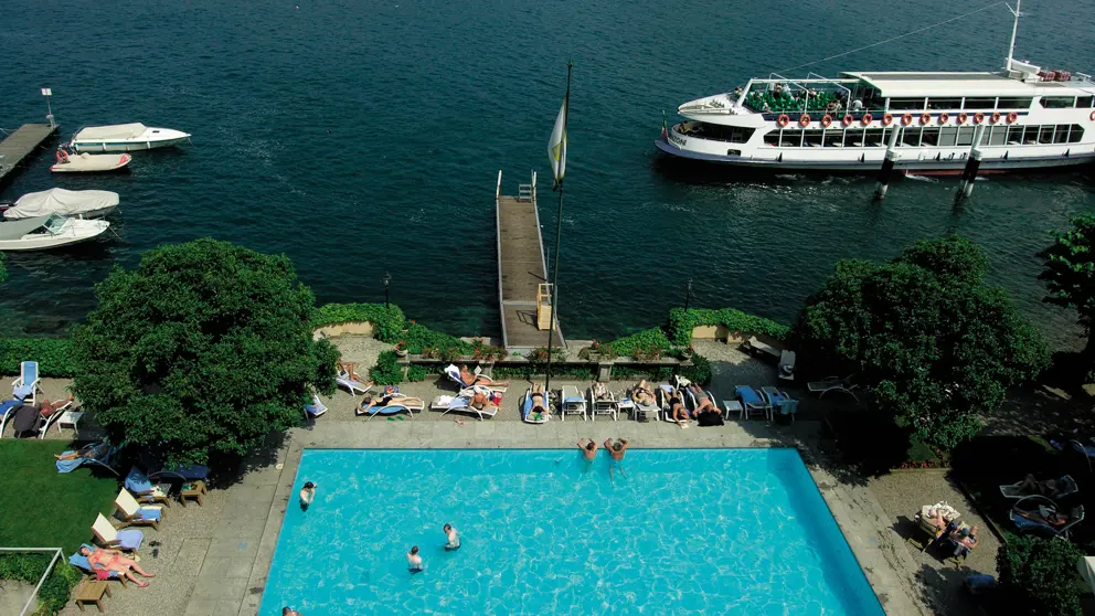 Grand Hotel Menaggio Menaggio Lake Como Outdoor Swimming Pool [3]