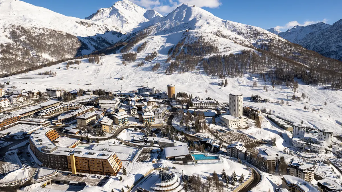Sestriere town