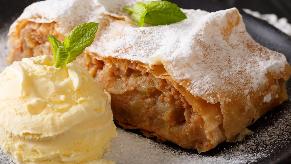 Apfelstrudel Austrian Dessert