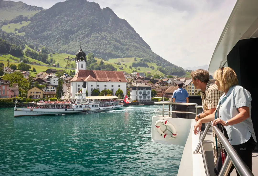 Boat Tour on Lake Lucerne ©Beat Brechbühl/Lucerne Tourism
