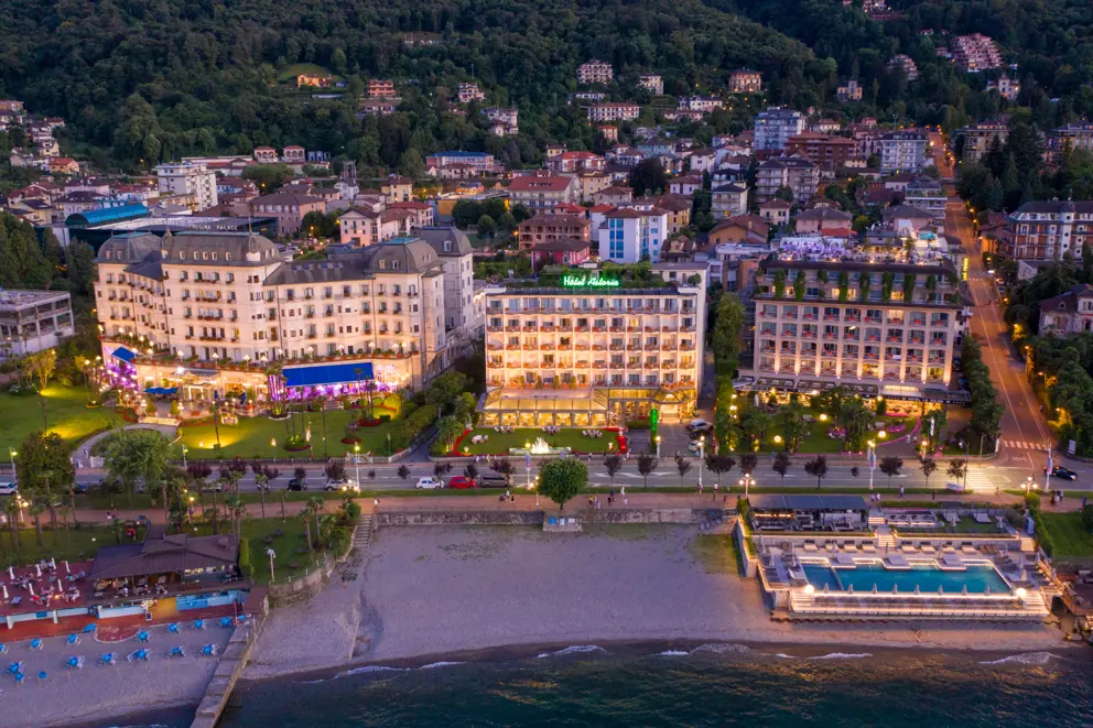 Hotel Astoria, Stresa, Lake Maggiore, Exterior, Lakeside Location [8]