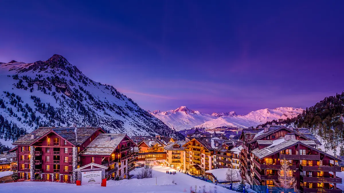 Les Arcs Paradiski Resort View Andy Parant Les Arcs