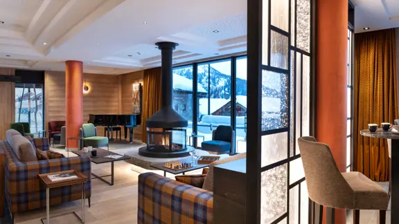 Hotel Alpen Lodge La Rosiere Lounge