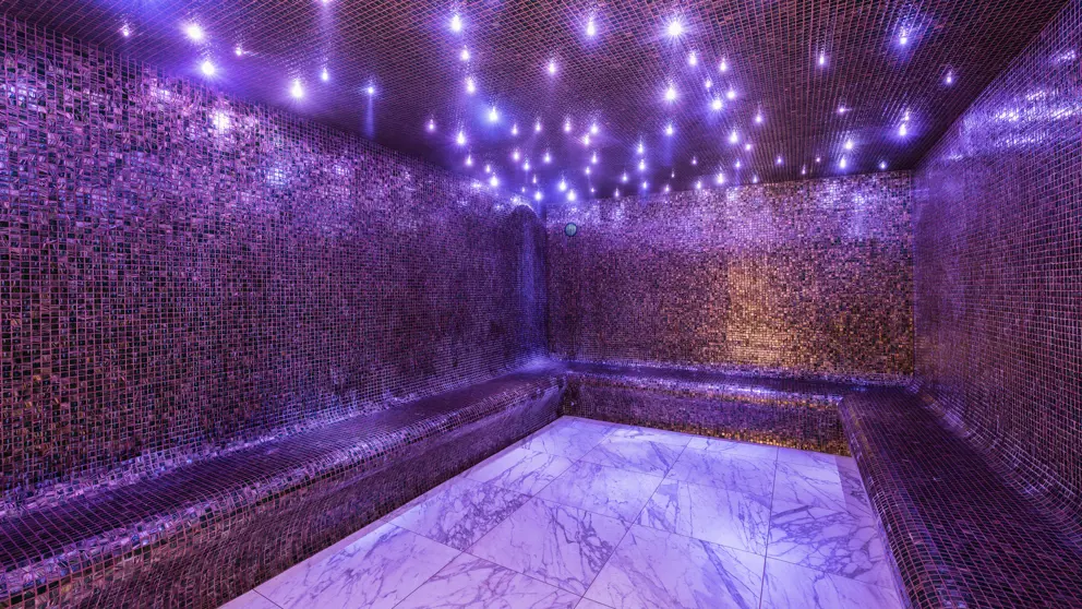 Hotel Fahrenheit Seven Courchevel Relaxation Area Steam Room [9]