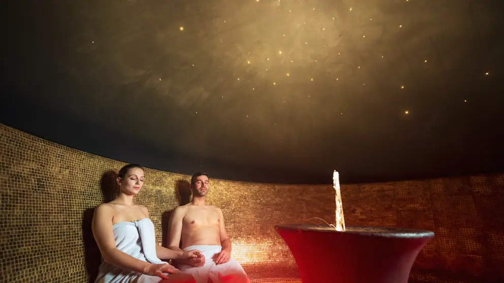 Italy, Dolomites, Selva, Hotel Stella, Steam Room [8]