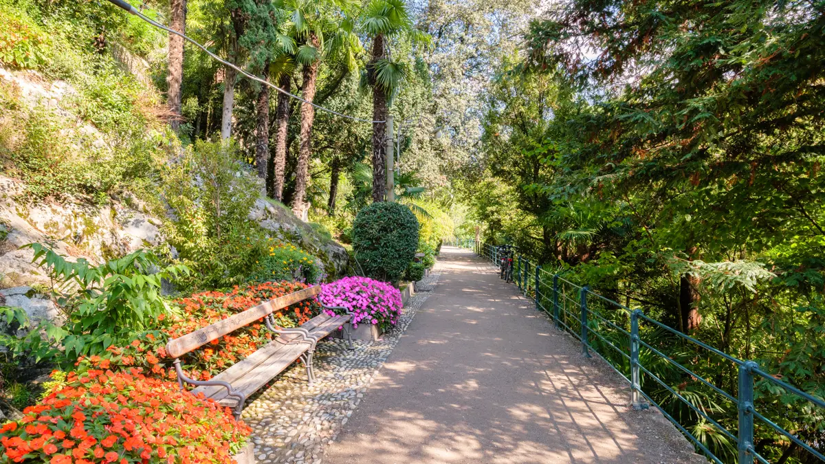 Exotic Plants on the Taippener Trail, Merano, Italy Walking Holidays