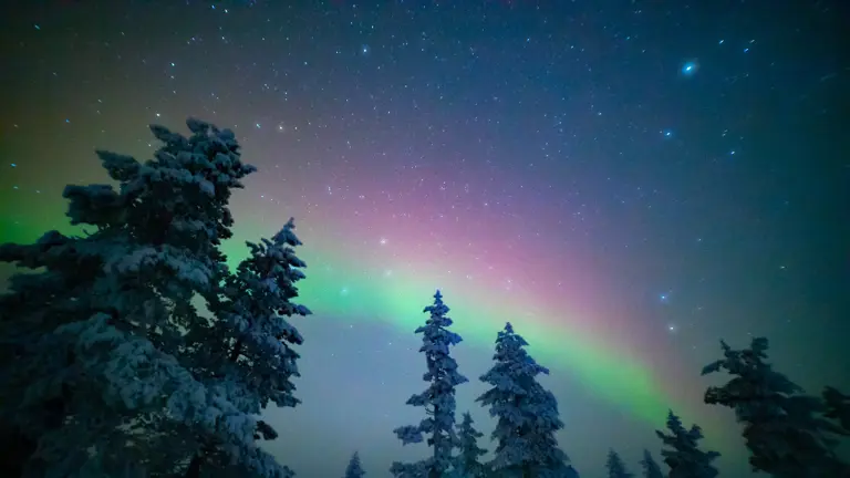 A scenic view of a landscape