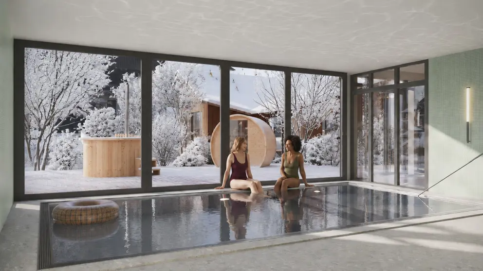 Hotel Garance Morzine Indoor Pool (artist impression) [3]