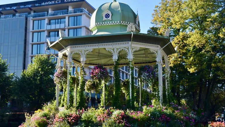 A scenic view of a landscape