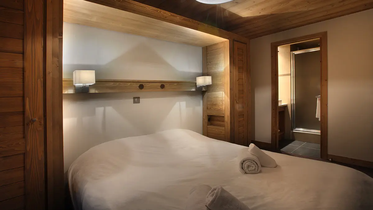 Residence Les Arolles Les Arcs Typical Apartment Double Room