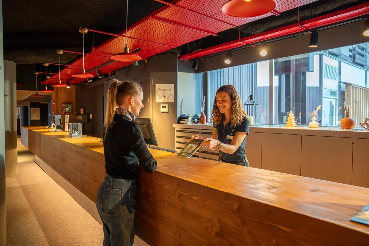 hotel val claret all inclusive tignes - reception