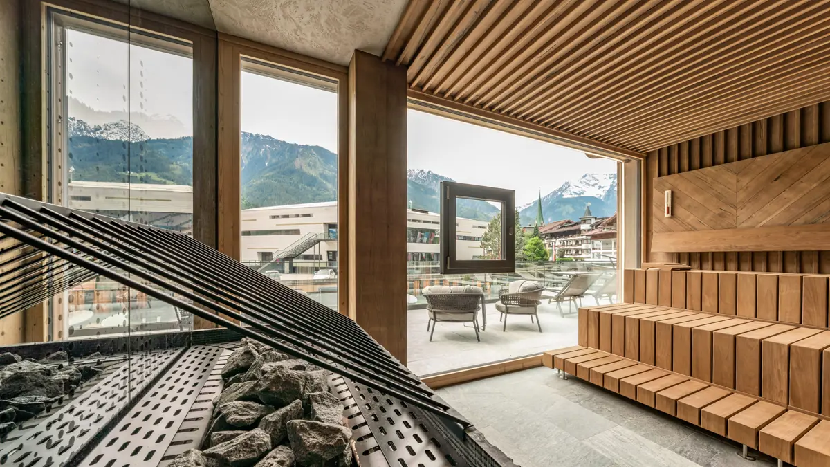 Hotel Berghof Mayrhofen Sauna